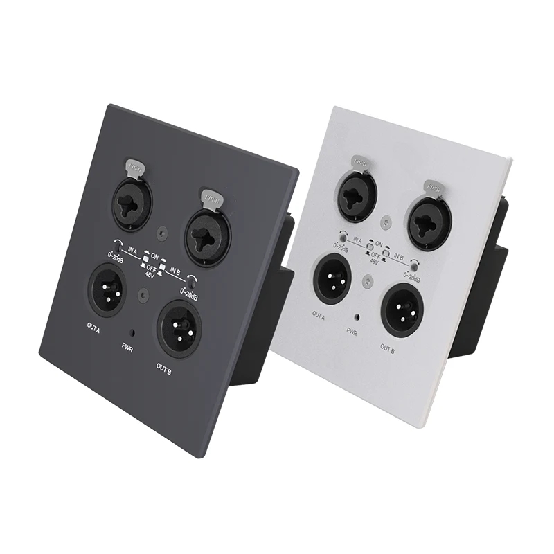 Dante 2 CH Wall 패널 네트워크 오디오 인터페이스의 특정 응용 프로그램은 무엇입니까?