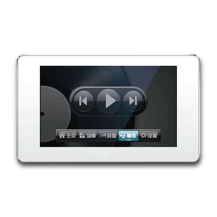 5 인치 LCD 터치 스크린 네트워크 볼륨 제어 벽 플레이트